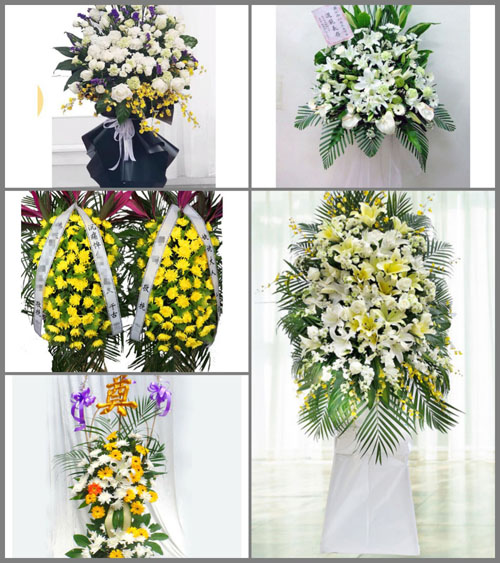 广东东莞市虎门镇怀德社区白事花篮预定